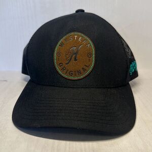 Men's Hooey Spur Snapback Hat Western Trucker Mesh Hat Adjustable